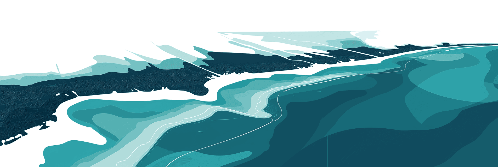 Treasure Coast service area map illustration