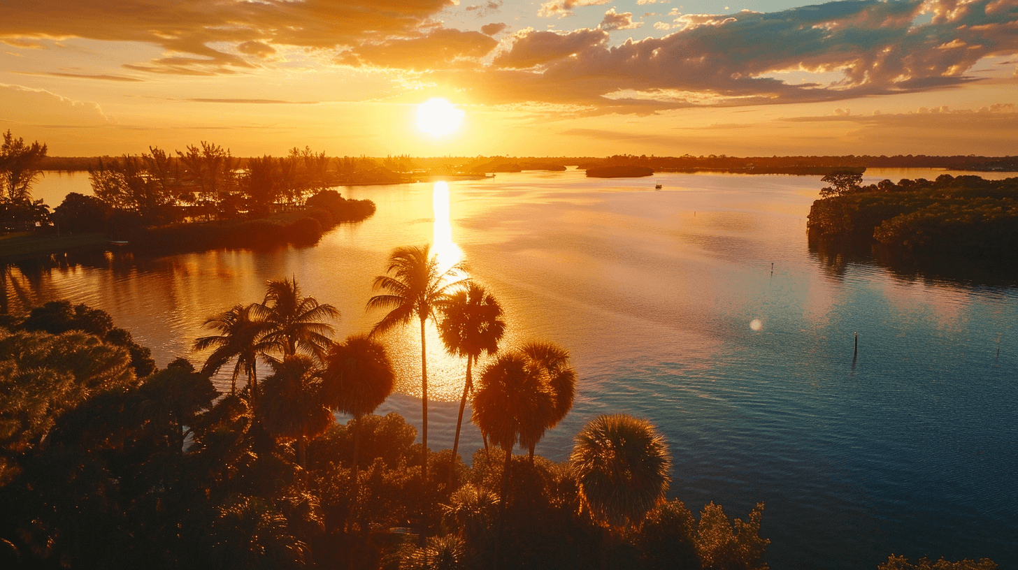 Treasure Coast Florida at sunrise